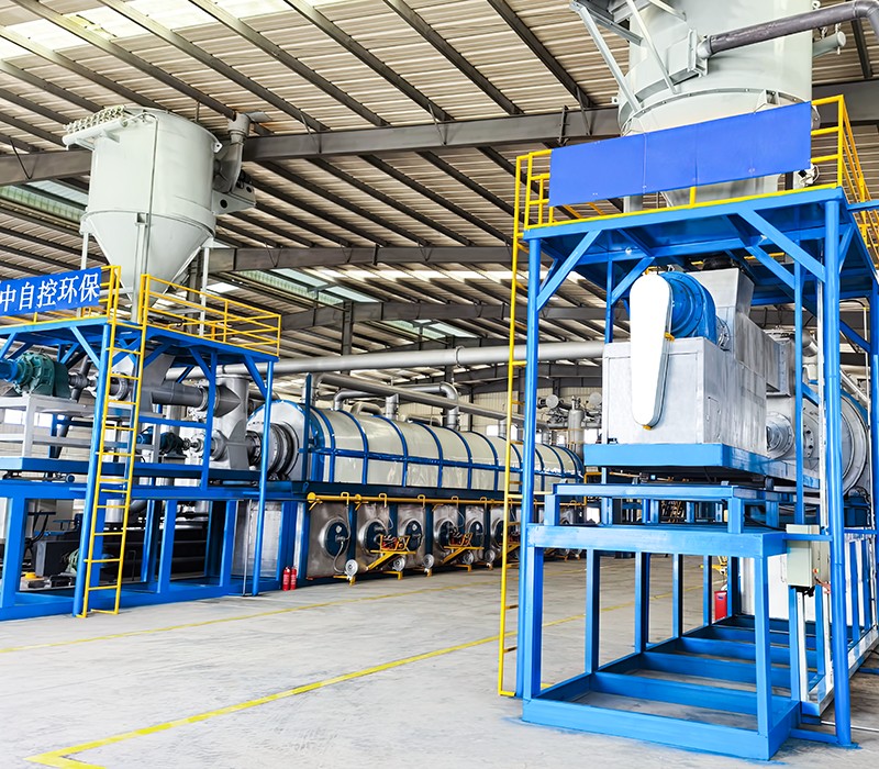 Nhà máy nhiệt phân liên tục lốp thải