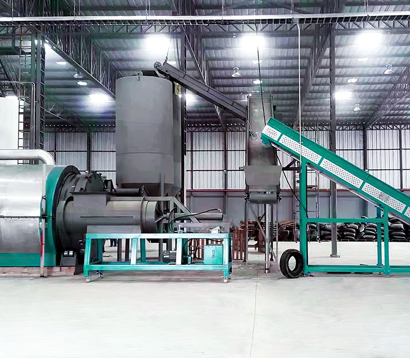 Nhà máy nhiệt phân liên tục chất thải rắn đô thị