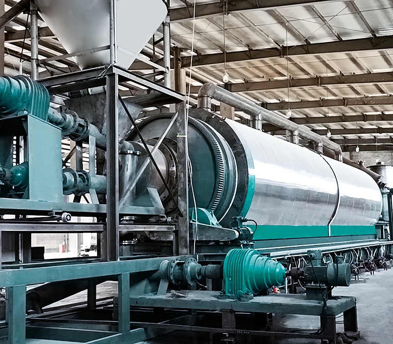 Nhà máy nhiệt phân liên tục sinh khối