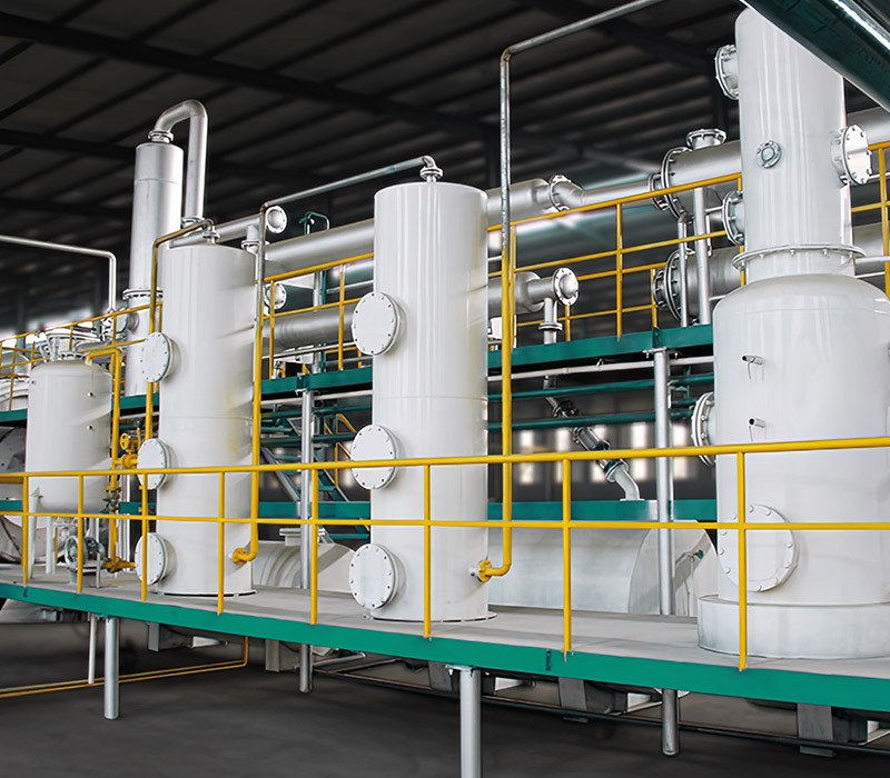 Nhà máy chưng cất khí quyển cho dầu nhiệt phân